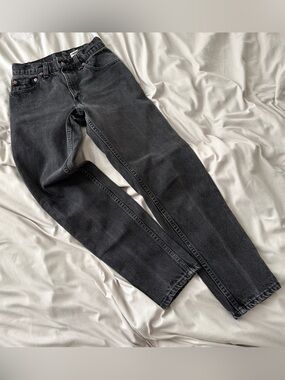 Levi’s 550 Vintage 90s USA Faded Black High Rise Relaxed Jeans Sz 3 Short